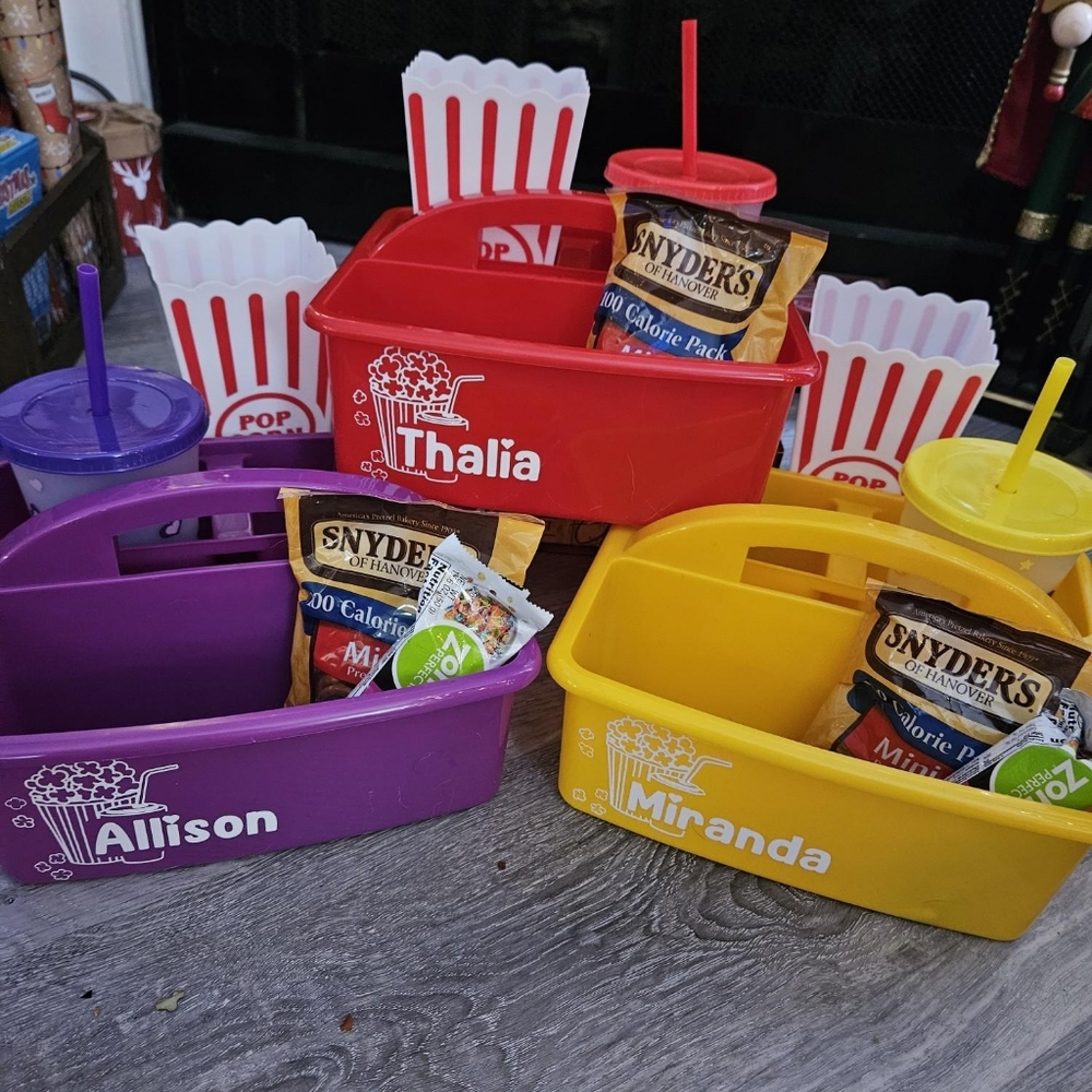 New Movie Night Caddys Perfect for Holiday Gifts